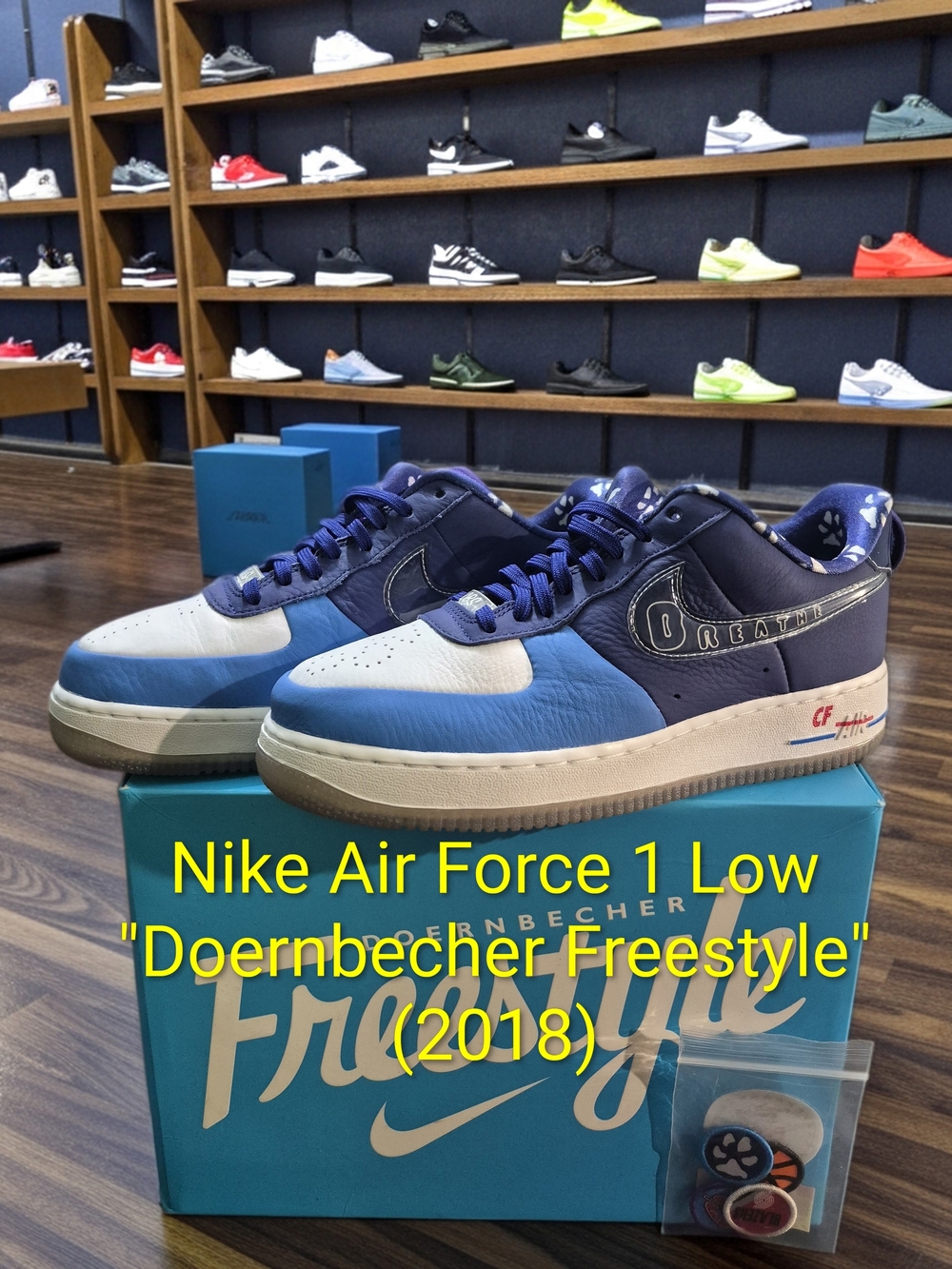 Nike Air Force 1 Low "Doernbecher Freestyle" (2018) W9/M7.5 Tried On OG All